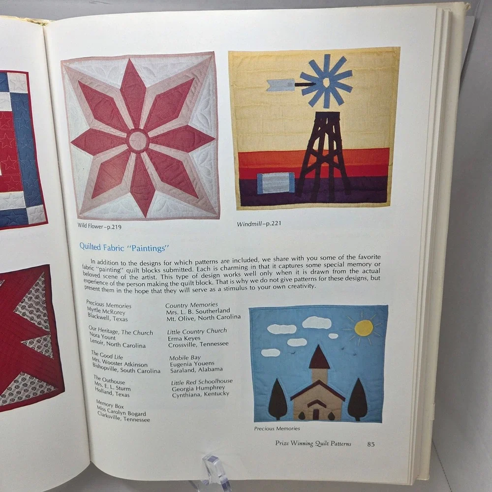 Prize Country‎ Quilts Mary Elizabeth Johnson Quilting Designs Patterns